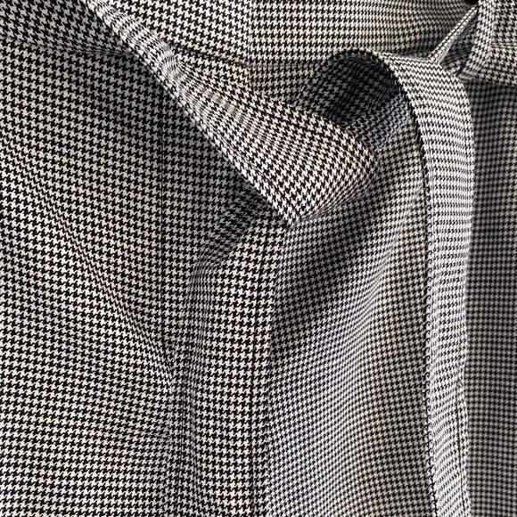 LOFT Devin Slim Black and White Houndstooth Pants - Picture 8 of 8